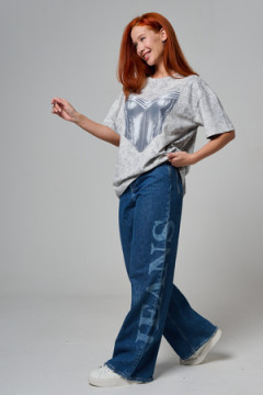 8594 футболка женская оверсайз