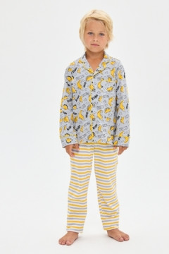 Пижама с брюками Дино-кант