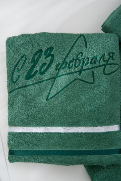 Полотенце 14418/13 23 февраля плотность 350гр