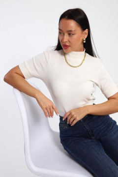 Водолазка с коротким рукавом 32105