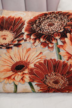 Наволочка декоративная Герберы 50х70