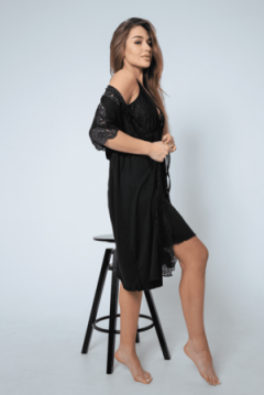 Пеньюар с сорочкой 13018