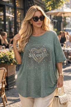 Футболка 6457 Crystal Heart