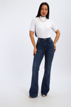 Водолазка с коротким рукавом 32105