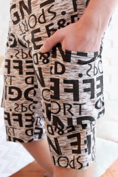 Костюм с шортами 39012