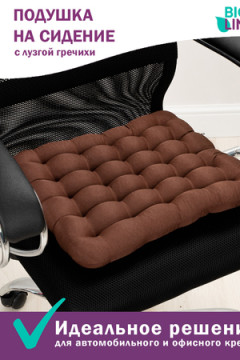 Подушка для мебели Bio-Line с гречневой лузгой PSG25