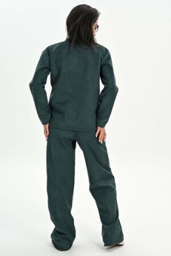 Брюки из мягкой эко замши