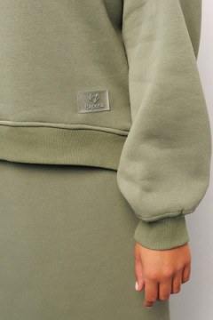 Свитшот худи оверсайз кофта с начесом 387KHK