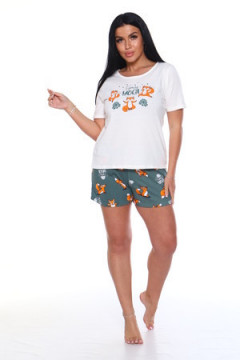 Пижама с шортами 6035