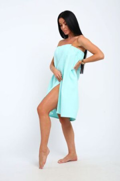 Полотенце для бани и сауны вафельное на липучке