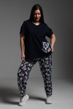 Костюм с брюками 8490