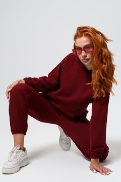 Костюм с брюками 14424 оверсайз