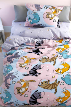 КПБ Павлайн FreeDom бязь Коты в Космосе, 1, 5 сп