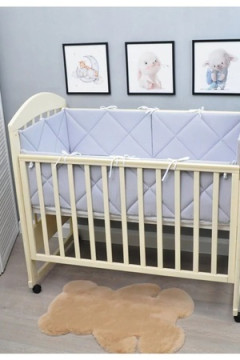 Бортик в кроватку для новорожденных стеганые