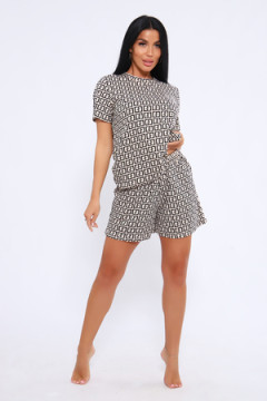 Пижама с шортами ПЖ-004