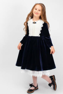 Платье бархатное для девочки SP0167