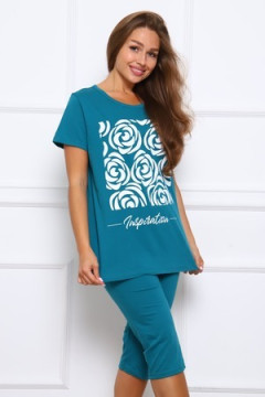 Пижама с бриджами 632