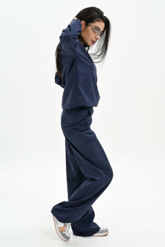 Брюки из мягкой эко замши