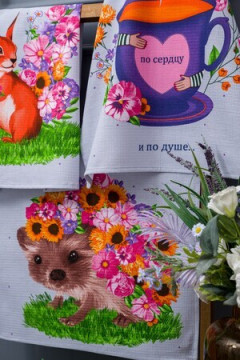 Набор полотенец Цветочное настроение