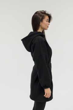 Туника теплая с капюшоном и хлястикамии