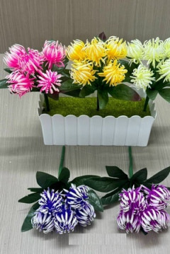 61286 Цветы искусственные 5шт