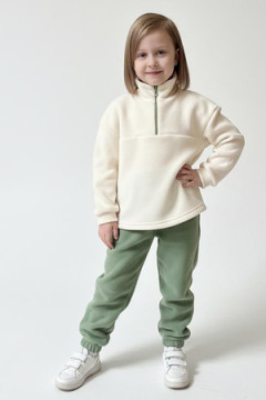 Детский костюм с брюками флисовый