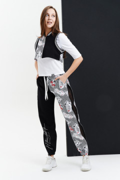 Костюм с брюками 67005 (тройка)