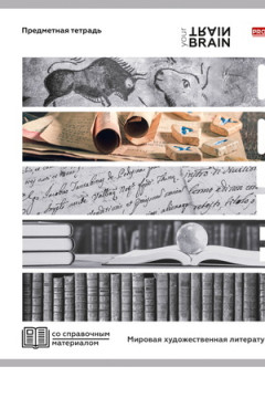 Тетрадь ЛИНИЯ 48л. МИРОВАЯ ХУДОЖЕСТВЕННАЯ ЛИТЕРАТУРА «КОНТРАСТЫ» (Т48-1420) эконом-вар,б/о