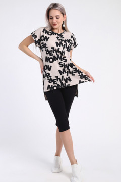 Костюм с бриджами Буква - 796