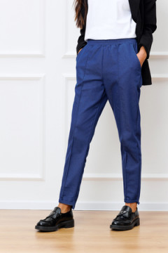 Брюки 344 джинсовые с карманами