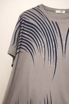 Футболка Нарядная Crystal Flow Luxe арт. F8003