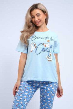 Пижама женская с брюками 20522