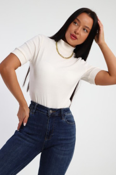 Водолазка с коротким рукавом 32105