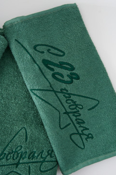 Полотенце 14418/13 23 февраля плотность 350гр