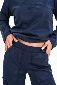 Брюки из мягкой эко замши