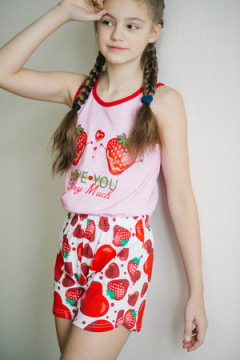 Пижама с шортами 21507