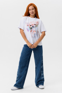 Футболка 8511 оверсайз