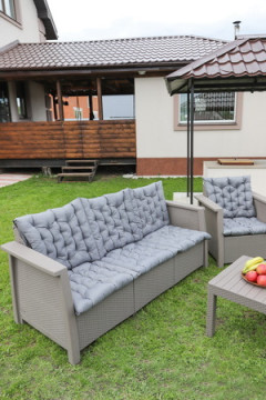 Подушка для мебели Bio-Line с завязками с 2 сторон MO55x165