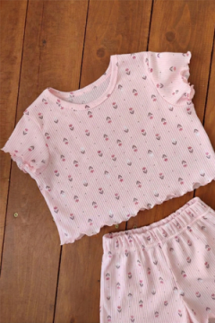 Пижама с шортами Пружинка топ с шортами 33069