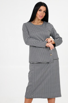 Костюм с юбкой 31788