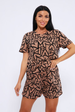 Пижама с шортами ПЖ-004