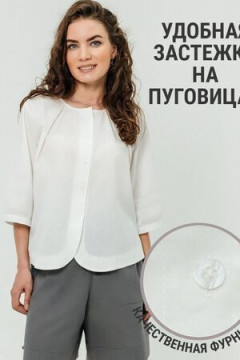 Рубашка с круглым вырезом