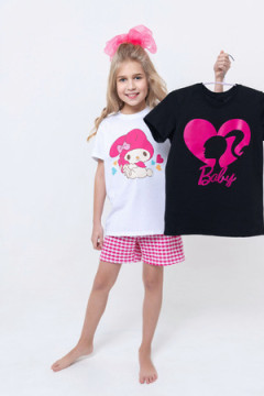 Пижама с шортами 2+1 - детская пижама