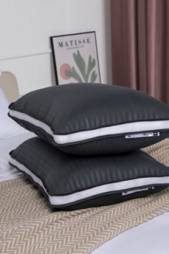 Подушка 50х70 для сна с 3D сеткой со съёмным чехлом PMA, сатин, полиэфирное волокно