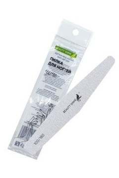 Пилка для ногтей (ромб)  Beauty Shine 100/180 грит