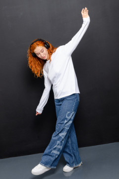 14403/1 футболка с дл.рукавом унисекс