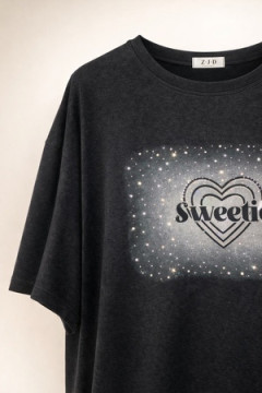 Футболка 6457 Crystal Heart