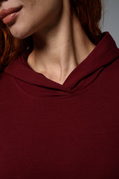 8520 Платье с капюшоном