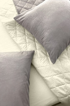 Комплект постельного белья с одеялом New Style КМ-005 крем-кофе