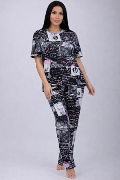 Пижама с брюками 18115